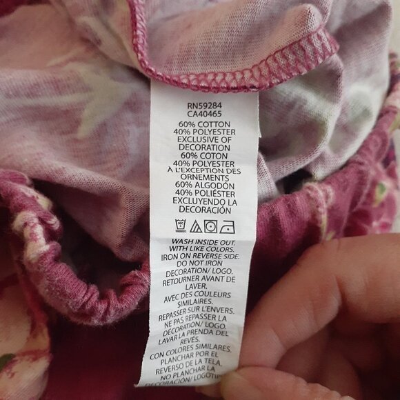 Children's Place Girl's Size M (7/8) 3 Pack of Pull on Boho Floral Shorts - Picture 4 of 13